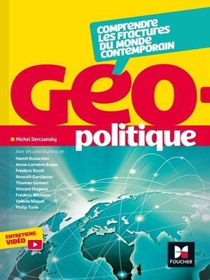 cover image of Géopolitique--Comprendre les fractures du monde contemporain